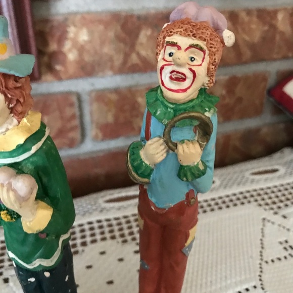 Rare Vintage 1960’s Hand painted Clowns - Picture 9 of 10